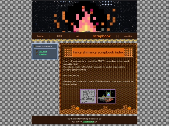 scrapbook screenshot
