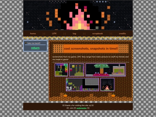 scrapbook/lifk screenshot