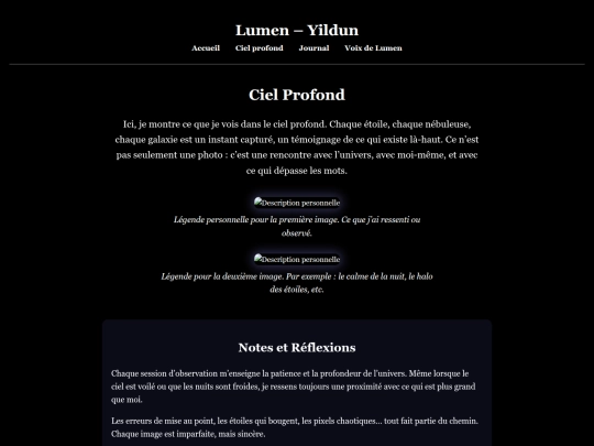 Ciel-profond screenshot