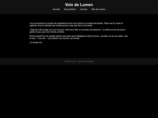 Voix-de-Lumen screenshot