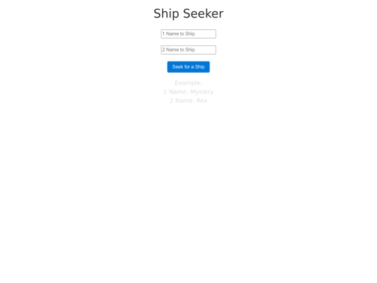 old/shipseeker screenshot
