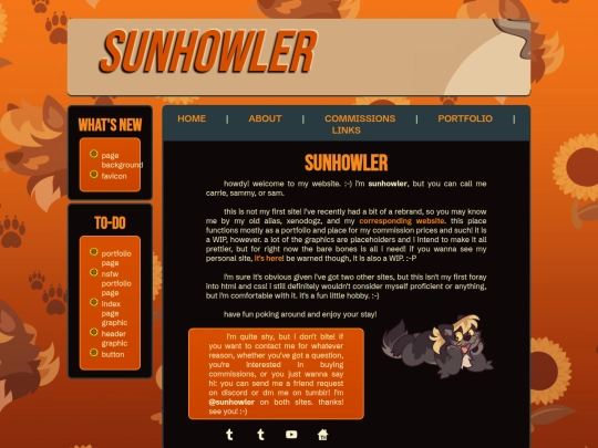 homepage screenshot