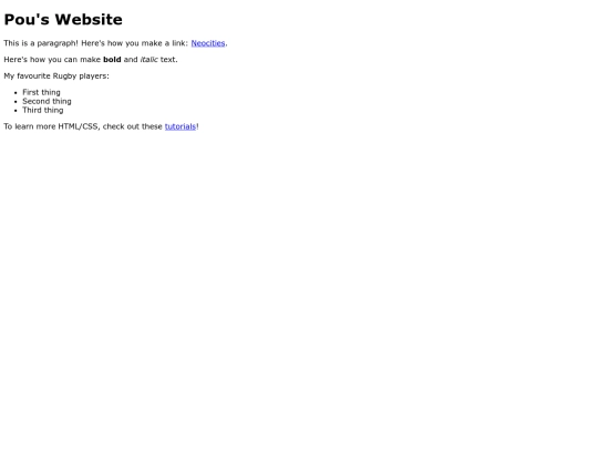 index screenshot