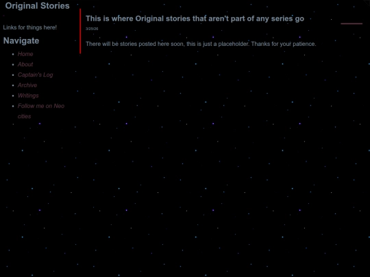 Writings/Originals screenshot