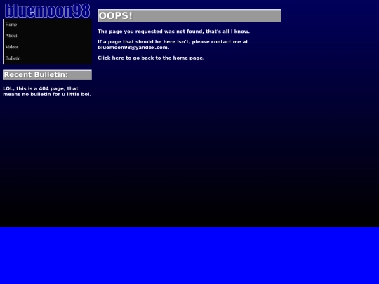 not_found screenshot