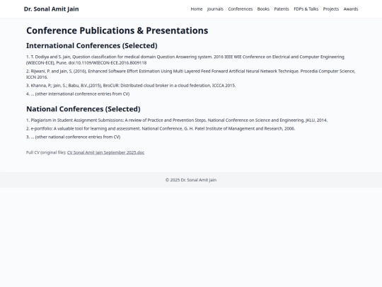 publications_conferences screenshot