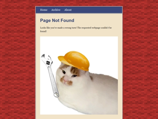not_found screenshot