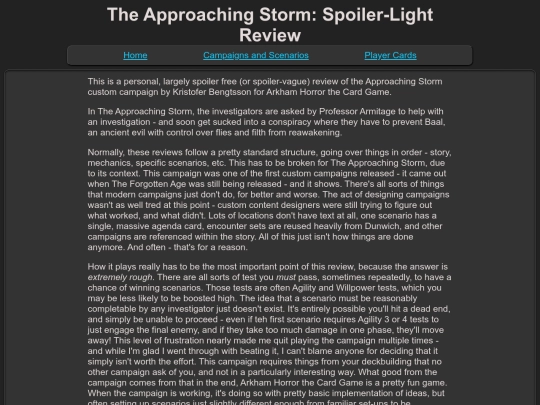 campaigns/approachingstorm/approachingstorm_review screenshot