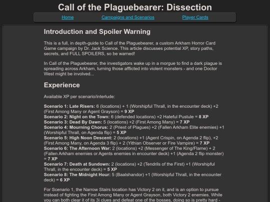 campaigns/callofplaguebearer/callofplaguebearer_dissection screenshot