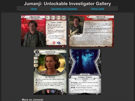 campaigns/jumanji/jumanji_investigatorgallery screenshot