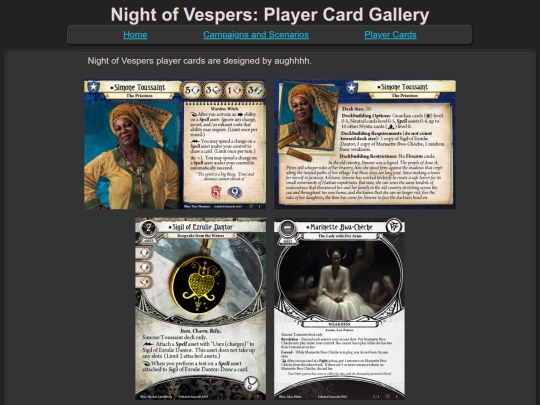 campaigns/nightofvespers/vespers_playercards screenshot