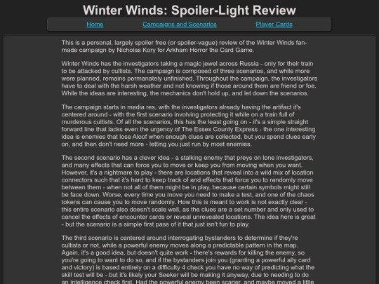 campaigns/winterwinds/winterwinds_review screenshot