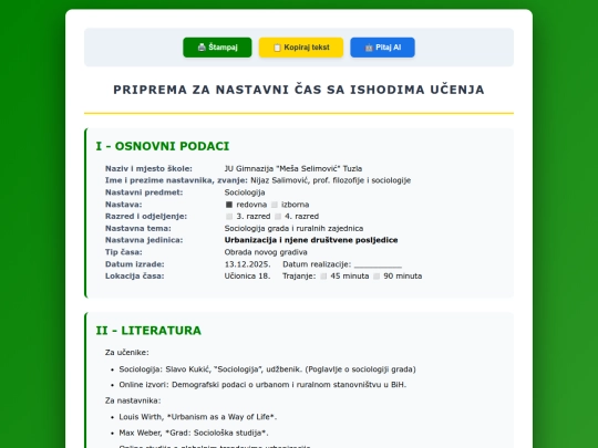 NP F&S/Urbanizacija screenshot