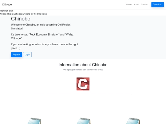chinobe-12-2-2023 screenshot