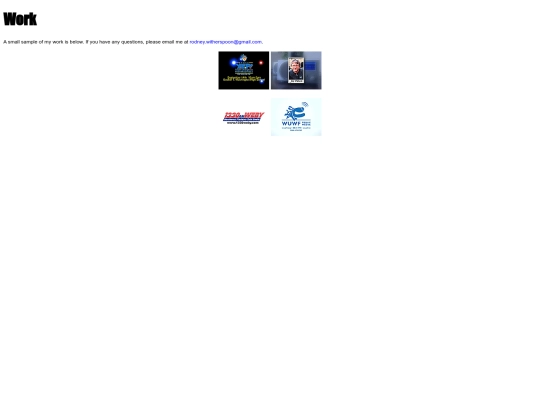 work screenshot
