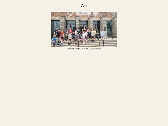 gallery/zoo screenshot