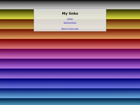 Links screenshot