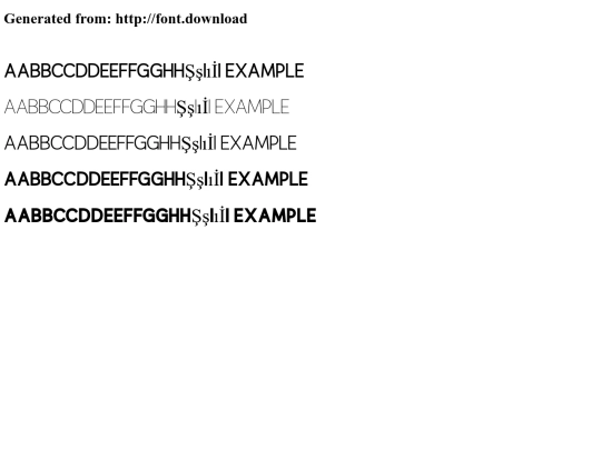 cresspine-webfont/example screenshot