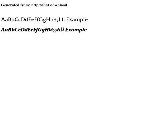 friz-quadrata-webfont/example screenshot