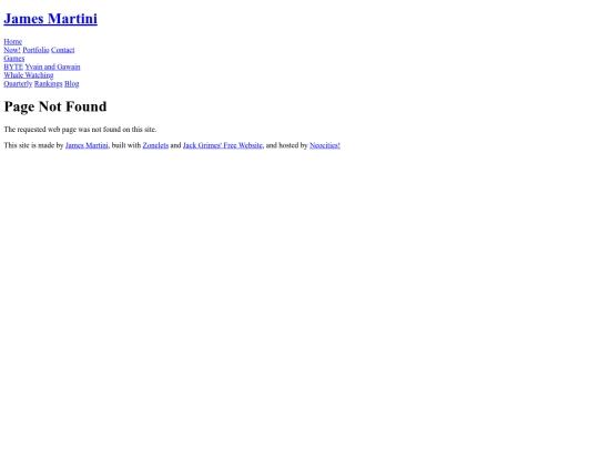 posts/2023-05-06-The-new-jamesmartini.me screenshot