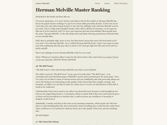 posts/herman-melville-master-ranking screenshot