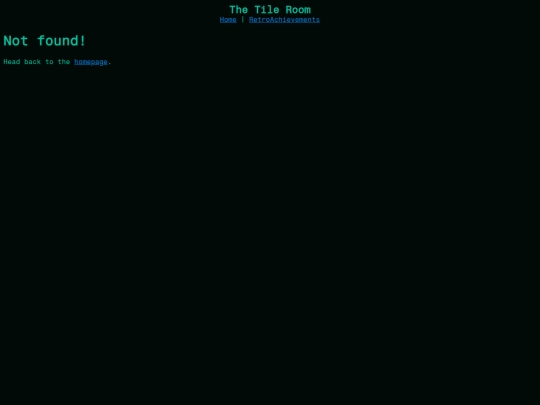 not_found screenshot