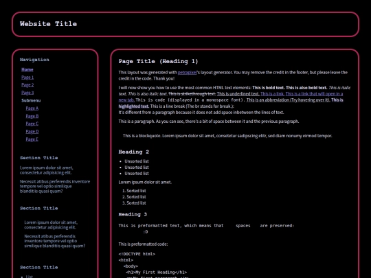 index screenshot