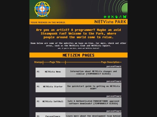 netvistacentral screenshot