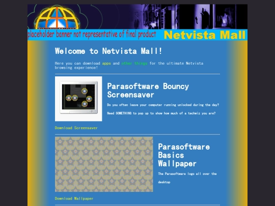 netvistacentral/netvistamall screenshot