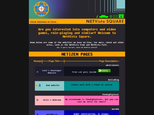netvistasquare screenshot