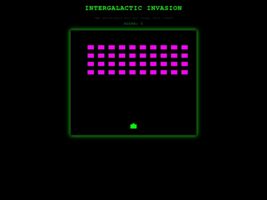 intergalactic_invasion screenshot
