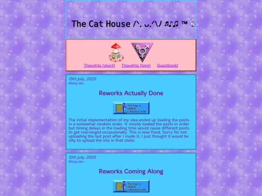 blog screenshot
