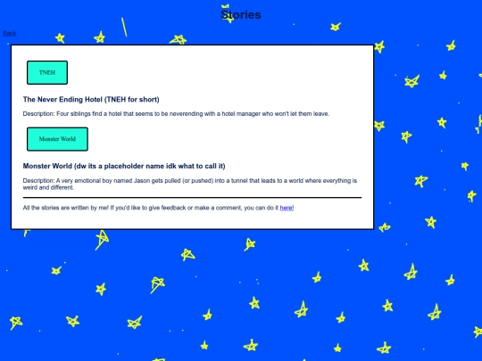 stories screenshot