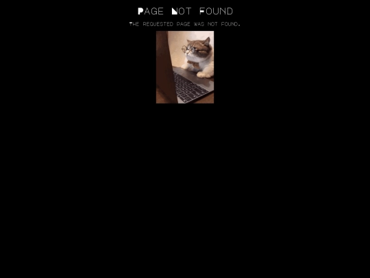 not_found screenshot
