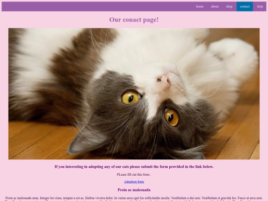 contact screenshot