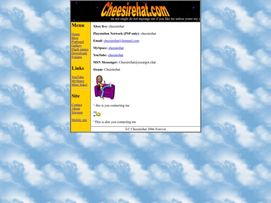 contact screenshot