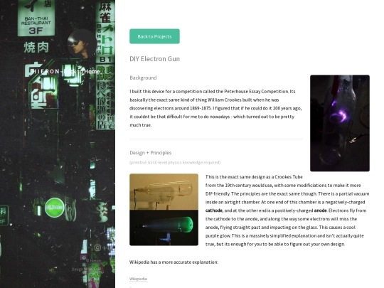 Pages/projaccel screenshot