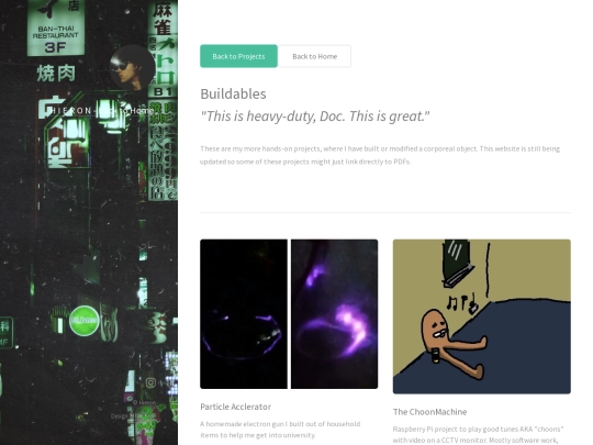 Pages/projbuildables screenshot