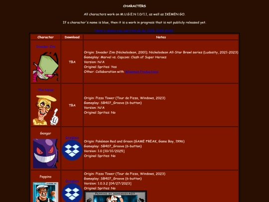 mugen screenshot