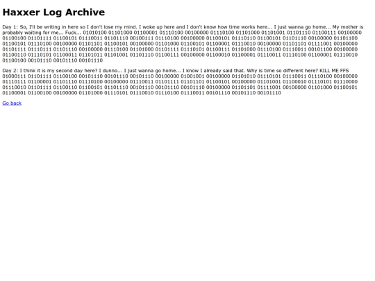 archive screenshot