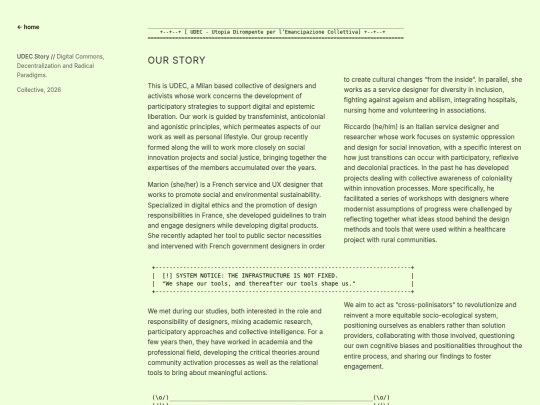 UDEC screenshot