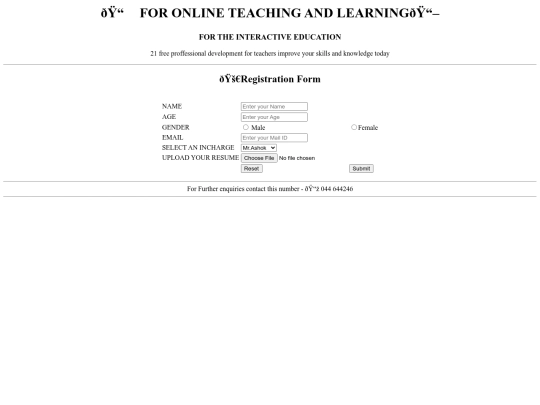 Project2/register screenshot