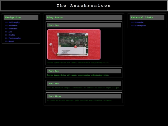 hardware screenshot