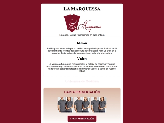 La Marquessa/plantilla2 screenshot