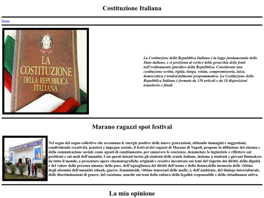 pcto/costituzione screenshot