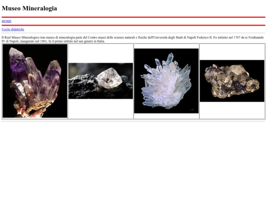 pcto/museomineralogia screenshot