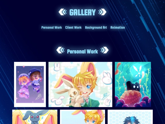 Portfolio_Page screenshot