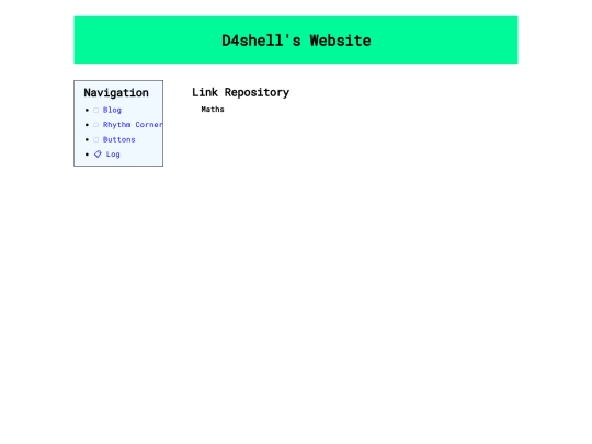Home/link_repository screenshot