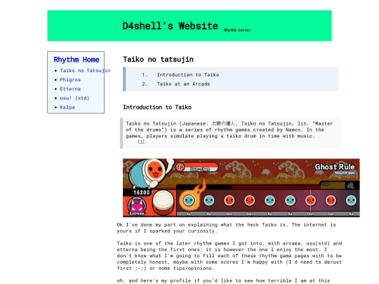 Rhythm_Corner/taiko_no_tatsujin screenshot