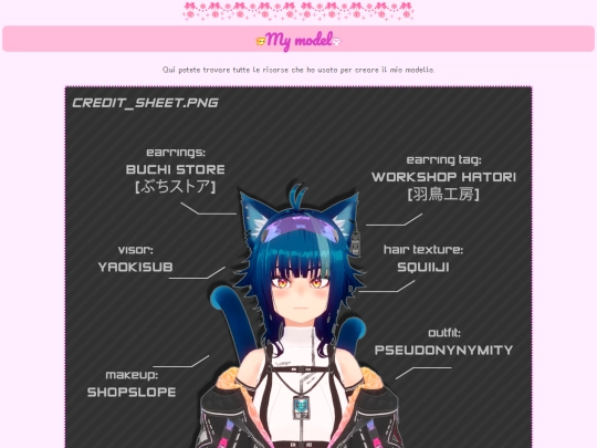 Pages/credits screenshot